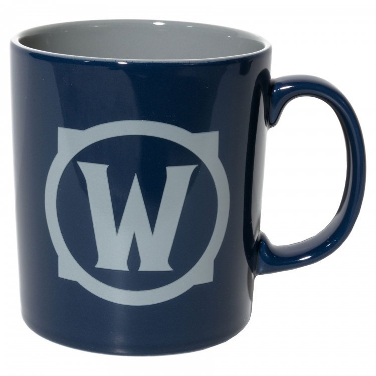 Кружка World of Warcraft For the Alliance Ceramic Mug Navy Чашка 325 ml Кружка World of Warcraft For the Alliance Ceramic Mug Navy Чашка 325 ml
