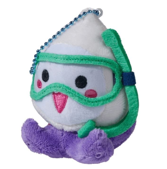 М'яка іграшка - Overwatch Mini Pachimari Plush Hangers - Snorkelmari