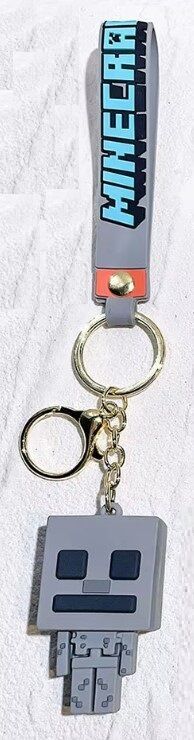 Брелок подвеска на рюкзак Minecraft Майнкрафт 3D Skeleton Backpack Брелок подвеска на рюкзак Minecraft Майнкрафт 3D Skeleton Backpack