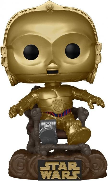 Фигурка Funko Star Wars: Return of The Jedi 40th Anniversary - C-3PO in Chair фанко 609 Фигурка Funko Star Wars: Return of The Jedi 40th Anniversary - C-3PO in Chair фанко 609