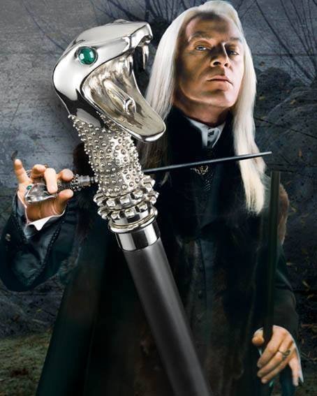 Lucius Malfoy Magical Wand (Волшебная палочка Люциуса Малфоя) + трость WALKING STICK Lucius Malfoy Magical Wand (Волшебная палочка Люциуса Малфоя) + трость WALKING STICK