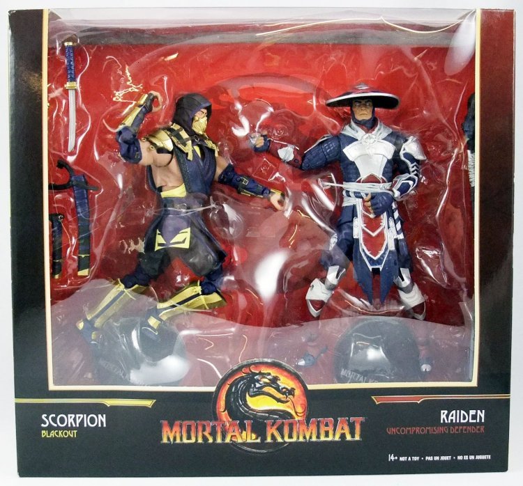 Набір фігурок McFarlane Mortal Kombat Scorpion and Raiden 7 "Action Figure Multipack Набір фігурок McFarlane Mortal Kombat Scorpion and Raiden 7 "Action Figure Multipack