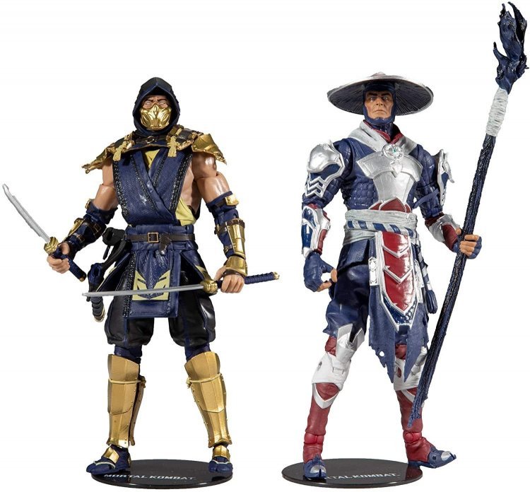 Набір фігурок McFarlane Mortal Kombat Scorpion and Raiden 7 "Action Figure Multipack Набір фігурок McFarlane Mortal Kombat Scorpion and Raiden 7 "Action Figure Multipack