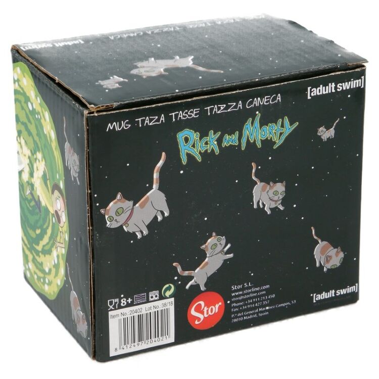 Кружка Rick and Morty Faces Ceramic Mug Чашка 325 ml