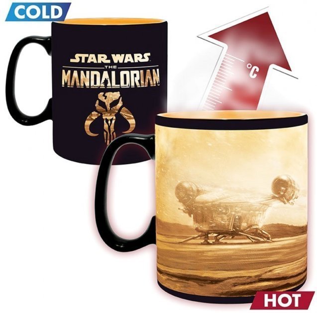 Чашка хамелеон STAR WARS Mandalorian Mando Mug кухоль Зоряні війни Мандалорець 460 мл Чашка хамелеон STAR WARS Mandalorian Mando Mug кухоль Зоряні війни Мандалорець 460 мл