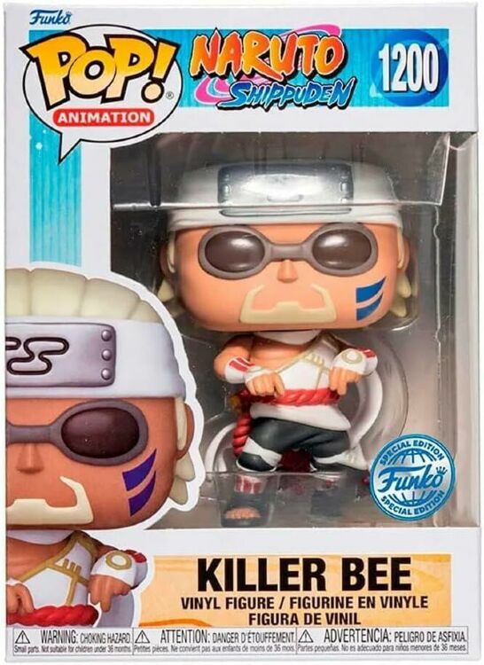 Фігурка Funko Naruto Shippuden Killer Bee фанко Наруто Кіллер Бі Exclusive 1200 Фігурка Funko Naruto Shippuden Killer Bee фанко Наруто Кіллер Бі Exclusive 1200
