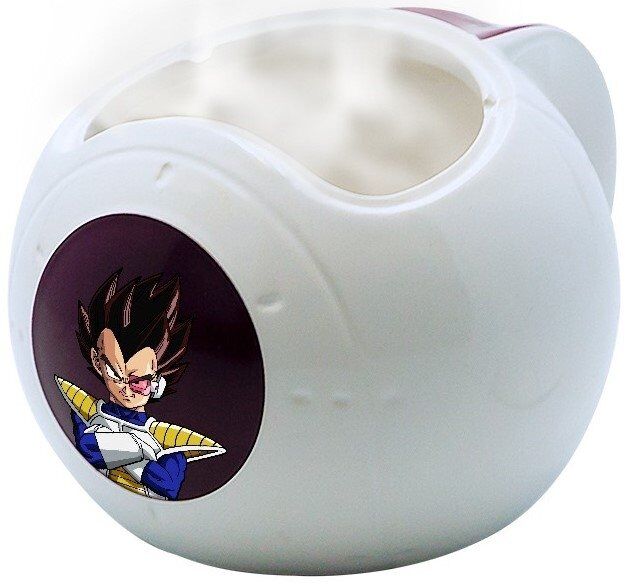 Кружка 3D теплочутлива ABYstyle DRAGON BALL Vegeta Spaceship чашка Перлини дракона