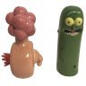 Солонка і Перечниця Рік і Морті: Pickle Rick /Plumbus Salt and Pepper Shaker