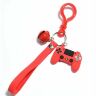 Брелок подвеска на рюкзак Simulation Joystick 3D Keychain Джойстик красный