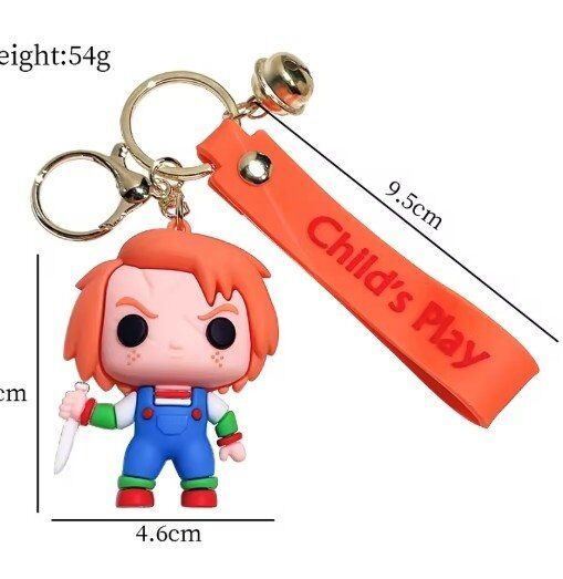 Брелок підвіска на рюкзак Chucky Чаки 3D Keychain Backpack