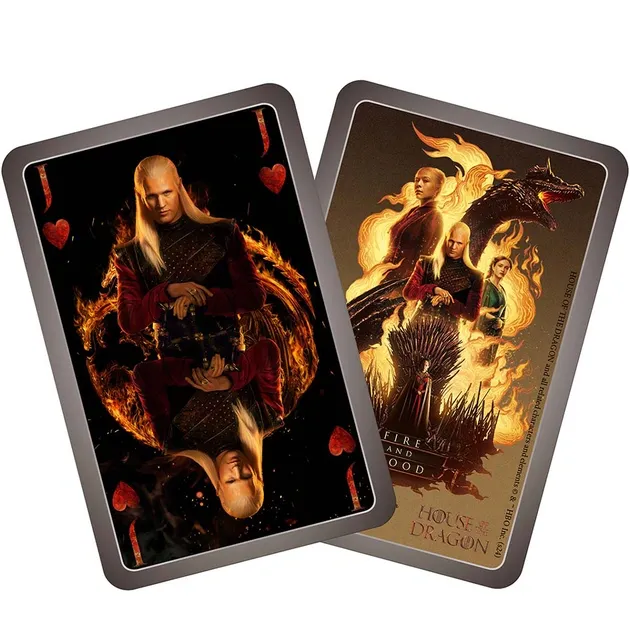 Гральні карти Winning Moves Game of Thrones House of Dragons Waddingtons Number 1 Гра престолів Дім дракона Гральні карти Winning Moves Game of Thrones House of Dragons Waddingtons Number 1 Гра престолів Дім дракона