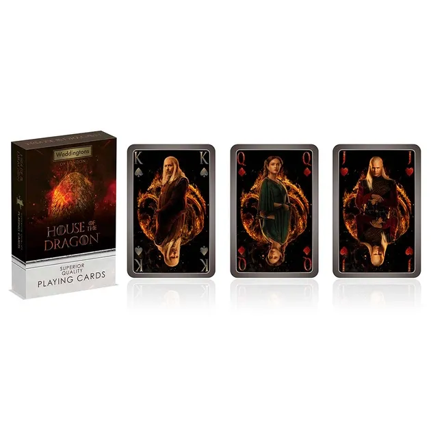 Гральні карти Winning Moves Game of Thrones House of Dragons Waddingtons Number 1 Гра престолів Дім дракона Гральні карти Winning Moves Game of Thrones House of Dragons Waddingtons Number 1 Гра престолів Дім дракона