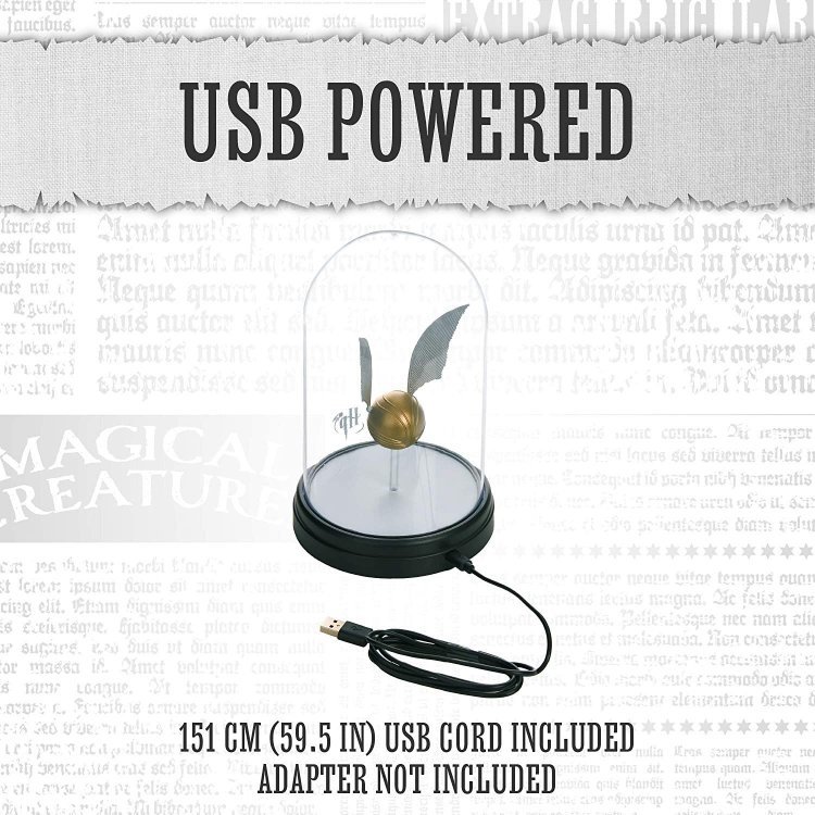 Лампа Harry Potter Golden Snitch Light - USB Desk Lamp ночник Снитч с подсветкой  Лампа Harry Potter Golden Snitch Light - USB Desk Lamp ночник Снитч с подсветкой