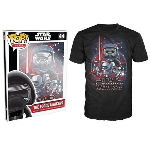 Футболка Men's Pop! T-Shirts: Star Wars - Force Awakens (розмір M) Футболка Men's Pop! T-Shirts: Star Wars - Force Awakens (розмір M)