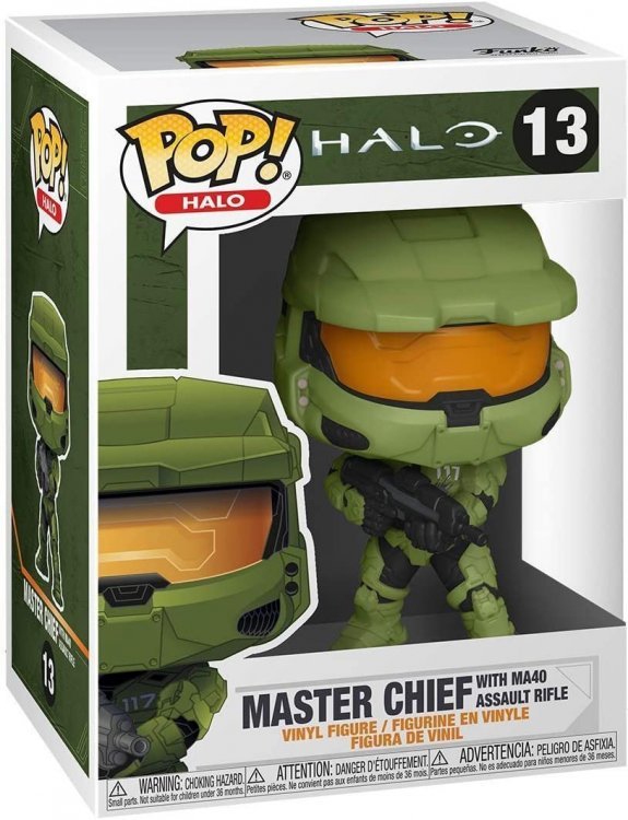 Фігурка Funko Pop Games: Halo Infinite - Master Chief Фанко Майстер Чіф 13 Фігурка Funko Pop Games: Halo Infinite - Master Chief Фанко Майстер Чіф 13