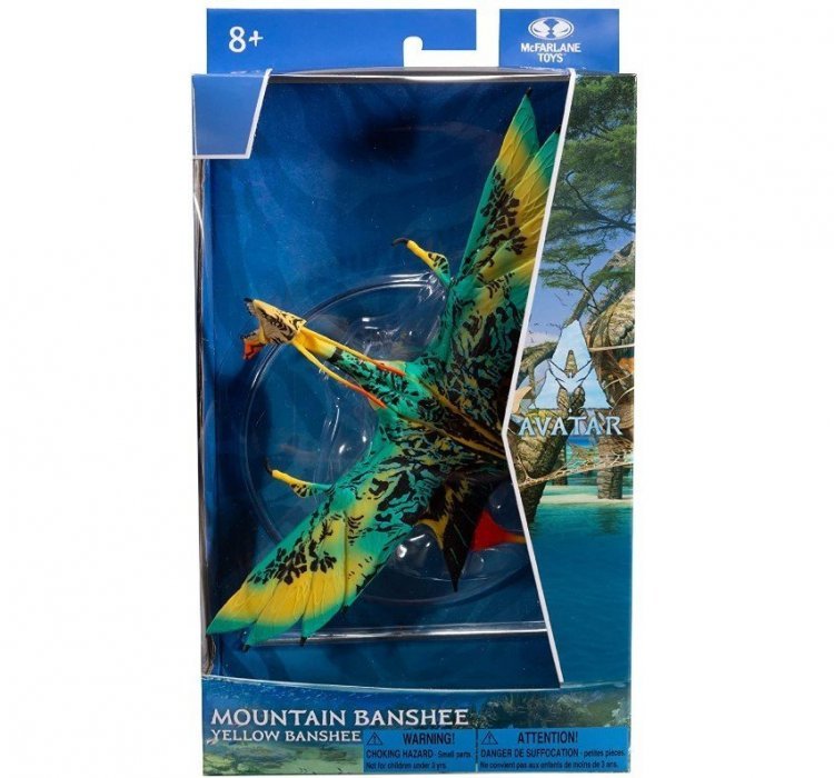 Фигурка McFarlane Avatar The Way of Water Mountain Banshee Yellow Аватар Банши Фигурка McFarlane Avatar The Way of Water Mountain Banshee Yellow Аватар Банши