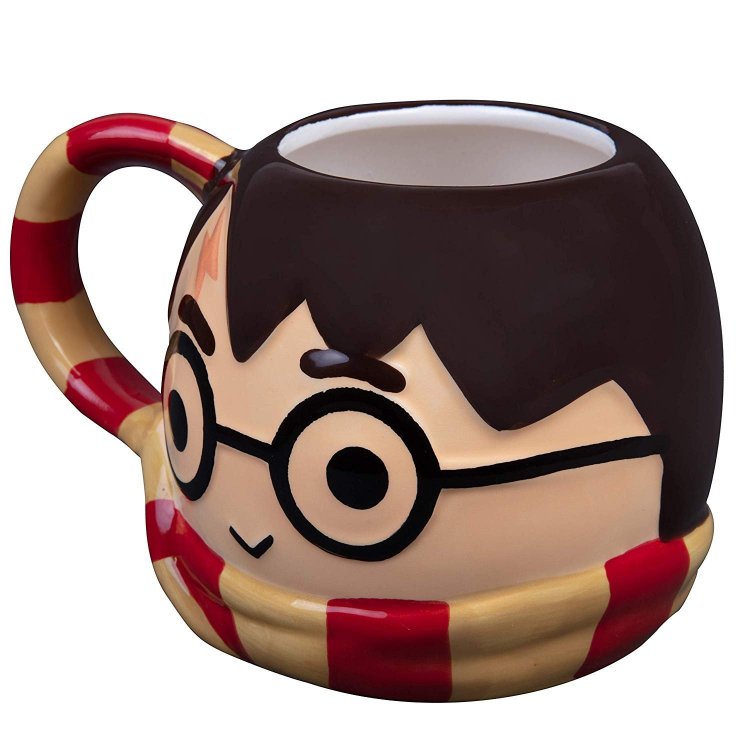 Кружка Harry Potter with Gryffindor Scarf 3D Sculpted Ceramic Mug 24 oz Кружка Harry Potter with Gryffindor Scarf 3D Sculpted Ceramic Mug 24 oz