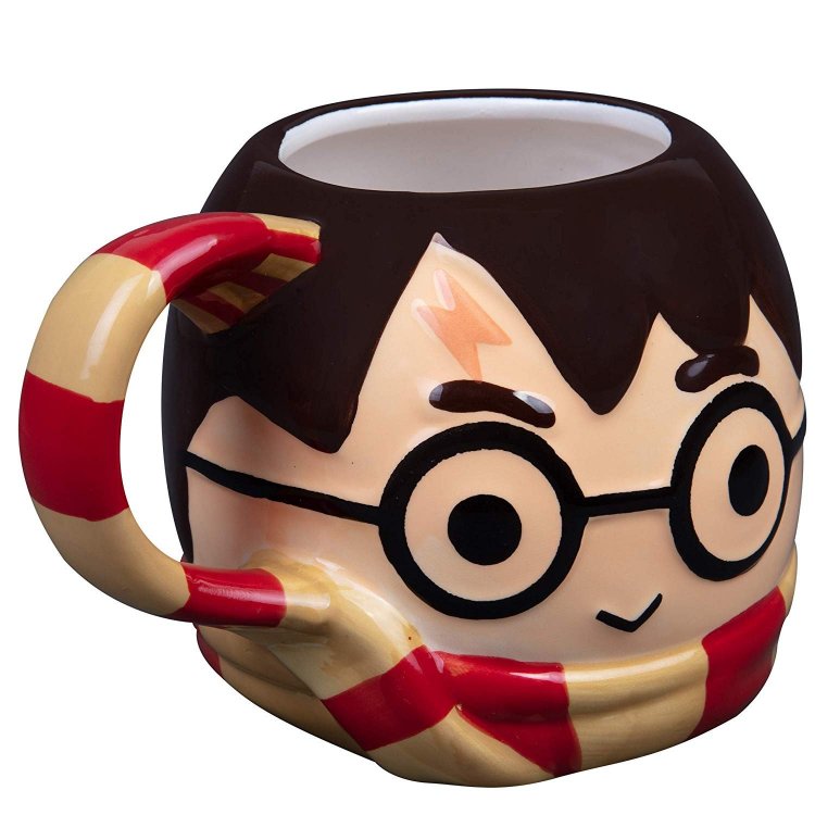 Кружка Harry Potter with Gryffindor Scarf 3D Sculpted Ceramic Mug 24 oz Кружка Harry Potter with Gryffindor Scarf 3D Sculpted Ceramic Mug 24 oz