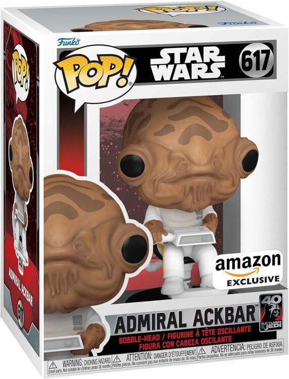 Фигурка Funko Star Wars: Admiral Ackbar Фанко Адмирал Аккбар (Amazon Exclusive) 617 Фигурка Funko Star Wars: Admiral Ackbar Фанко Адмирал Аккбар (Amazon Exclusive) 617