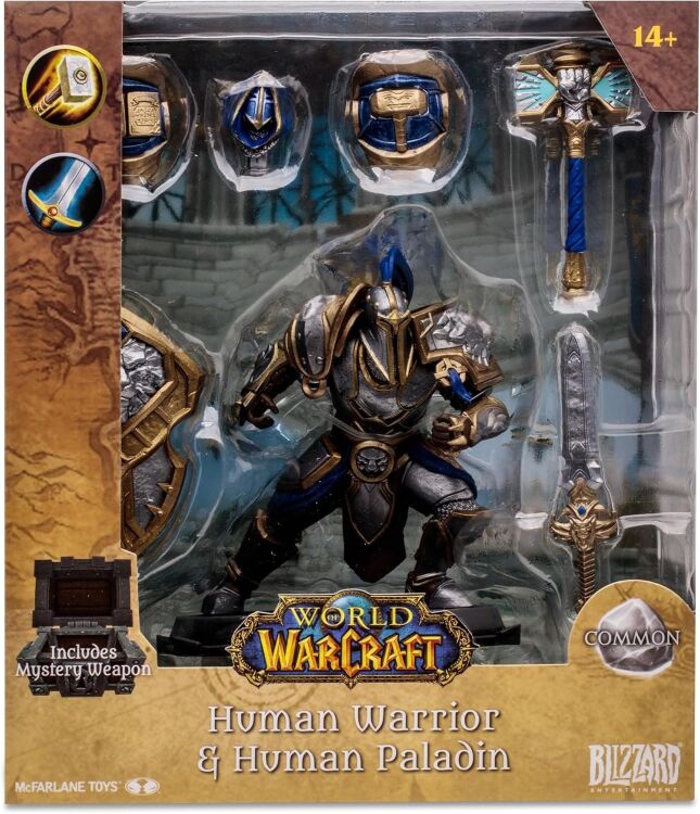 Фигурка McFarlane World of Warcraft Human Warrior Paladin Варкрафт Человек Паладин Воин Фигурка McFarlane World of Warcraft Human Warrior Paladin Варкрафт Человек Паладин Воин