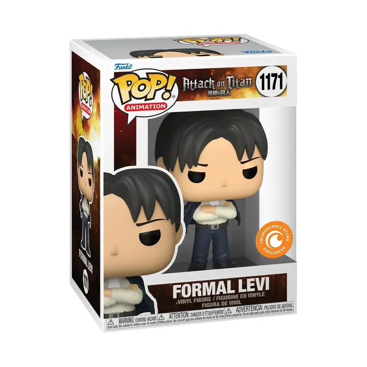 Фигурка Funko Attack on Titan Formal Levi Атака Титанов фанко Леви (Exclusive) 1171 Фигурка Funko Attack on Titan Formal Levi Атака Титанов фанко Леви (Exclusive) 1171