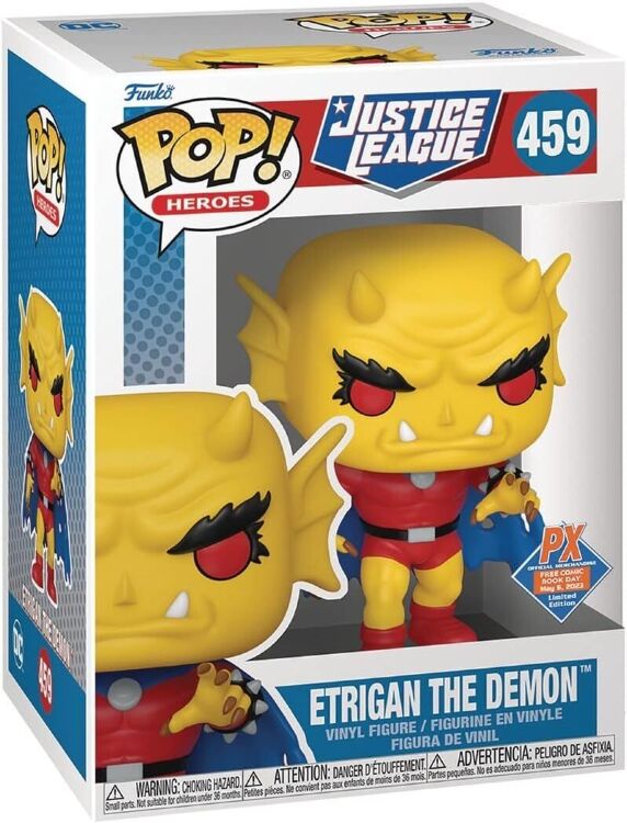 Фигурка Funko DC Justice League Etrigan The Demon фанко Демон Этриган Exclusive 459 Фигурка Funko DC Justice League Etrigan The Demon фанко Демон Этриган Exclusive 459