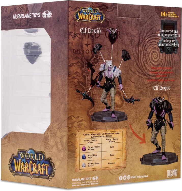 Фигурка McFarlane World of Warcraft Elf Druid Rogue Варкрафт Эльф Друид Разбойник