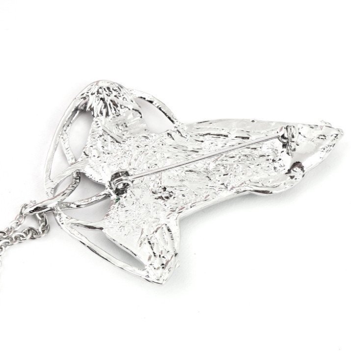 Медальйон-брошка LOTR Green Leaf Elven Медальйон-брошка LOTR Green Leaf Elven