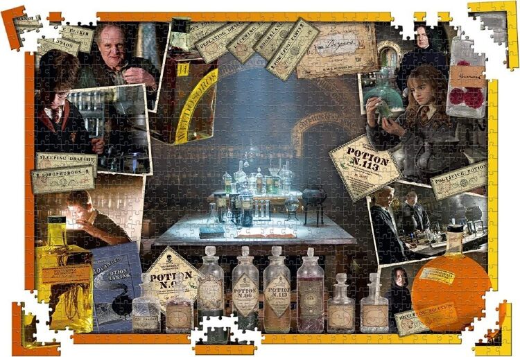 Пазли Гаррі Поттер Harry Potter 5 in 1 Puzzle Подарунковий набір (3160 деталей)