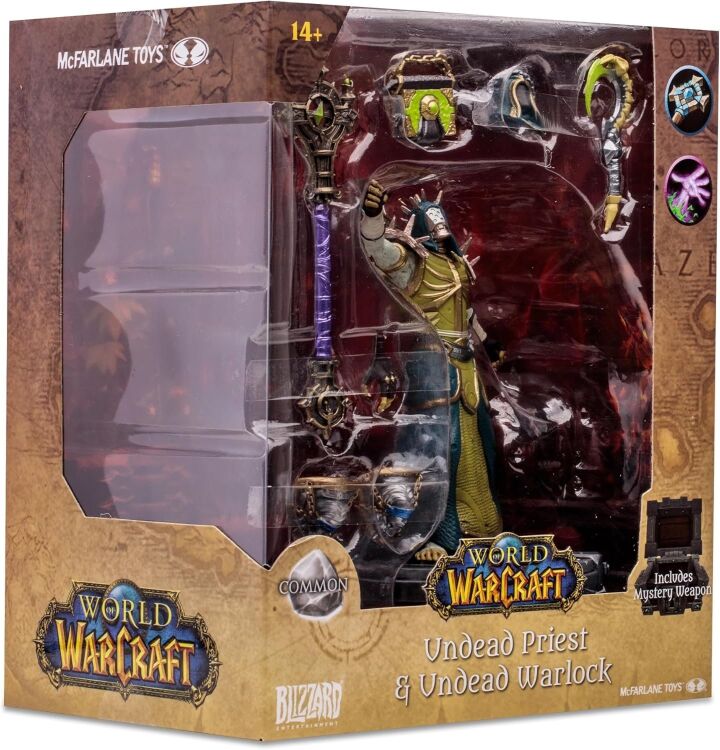 Фігурка McFarlane World of Warcraft Undead Priest Warlock Варкрафт Нежить Жрець Варлок Фігурка McFarlane World of Warcraft Undead Priest Warlock Варкрафт Нежить Жрець Варлок
