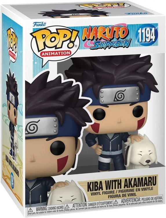 Фігурка Funko Animation: Naruto - Kiba with Akamaru Фанко Наруто Кіба та Акамару 1194 Фігурка Funko Animation: Naruto - Kiba with Akamaru Фанко Наруто Кіба та Акамару 1194