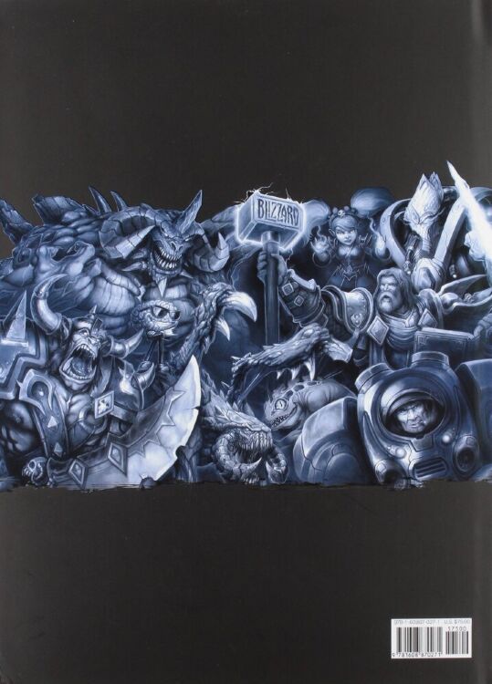 Книга The Art of Blizzard Entertainment (Тверда палітурка) (Eng) - невеликі пошкодження