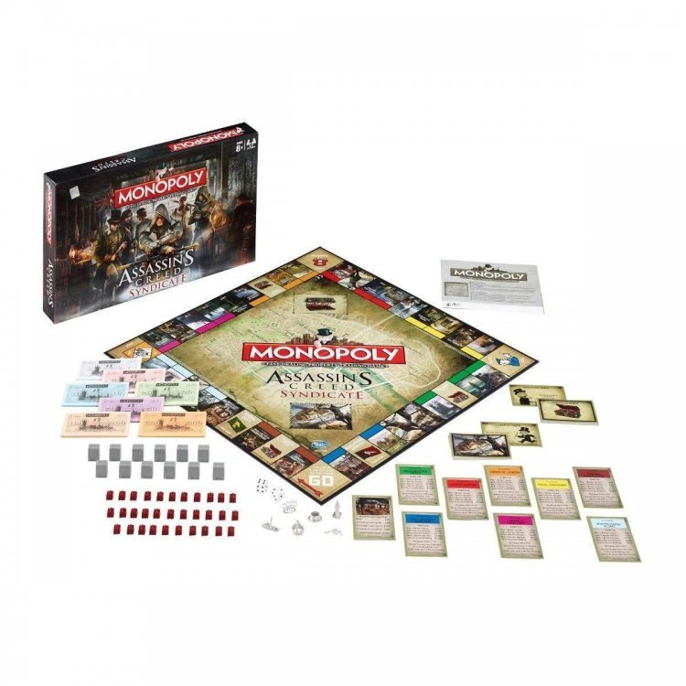 Монополия настольная игра Assassins Creed Syndicate Monopoly  Монополия настольная игра Assassins Creed Syndicate Monopoly