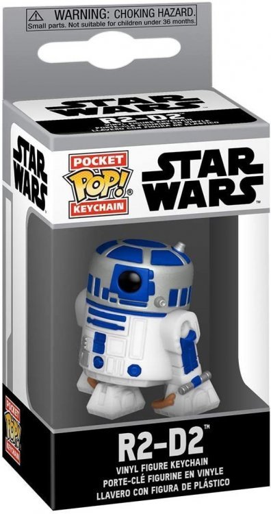 Брелок Funko Pocket Pop Star Wars Keychain - R2D2 Брелок Funko Pocket Pop Star Wars Keychain - R2D2