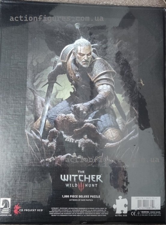 Пазл Ведьмак Dark Horse Deluxe The Witcher 3: Wild Hunt Geralt Trophy Puzzle 1000 шт. Пазл Ведьмак Dark Horse Deluxe The Witcher 3: Wild Hunt Geralt Trophy Puzzle 1000 шт.