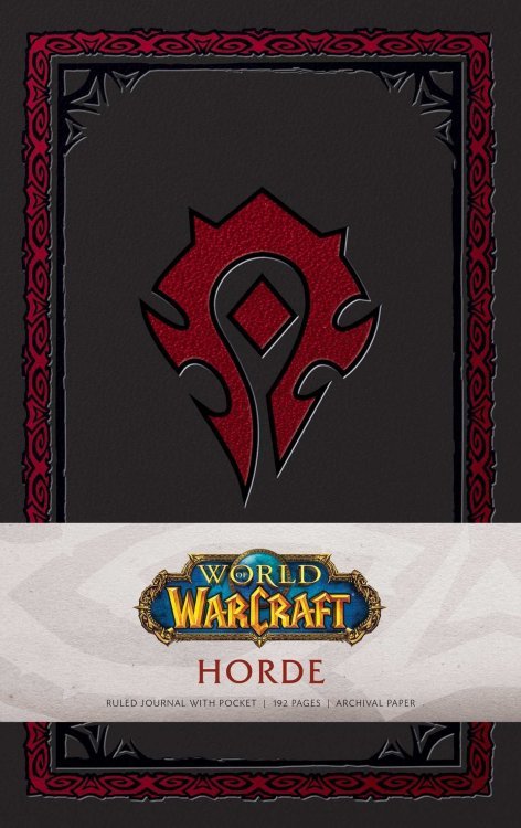 Блокнот World of Warcraft: Horde Hardcover Ruled Journal (Hardcover) Блокнот World of Warcraft: Horde Hardcover Ruled Journal (Hardcover)