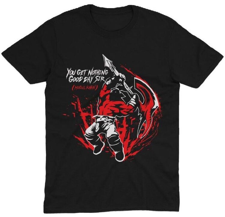 Футболка Morze Dota 2 Axe T-Shirt Дота 2 Могул Хан (размер L)