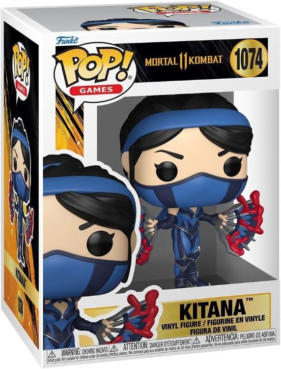 Фігурка Funko Pop Mortal Kombat Kitana Фанко Китана 1074 Фігурка Funko Pop Mortal Kombat Kitana Фанко Китана 1074