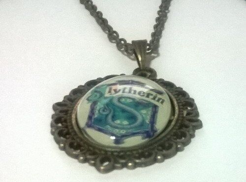 Медальйон Harry Potter Slytherin 4х3 см.