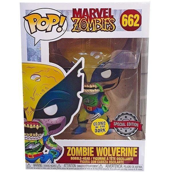 Фігурка Funko POP Marvel - Zombies Wolverine Glow-in-the-Dark (Exclusive) Фігурка Funko POP Marvel - Zombies Wolverine Glow-in-the-Dark (Exclusive)