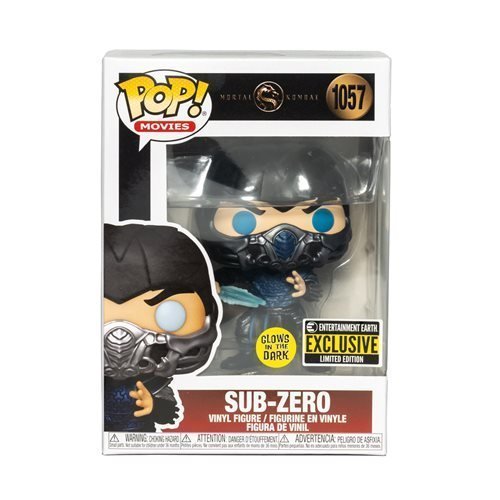 Фигурка Funko Pop Mortal Kombat Sub-Zero 1057 Саб Зиро фанко (Exclusive) Светится в темноте Фигурка Funko Pop Mortal Kombat Sub-Zero 1057 Саб Зиро фанко (Exclusive) Светится в темноте