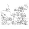 Раскраска Overwatch Coloring Book Раскраска Overwatch Coloring Book