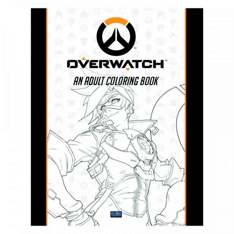 Раскраска Overwatch Coloring Book Раскраска Overwatch Coloring Book