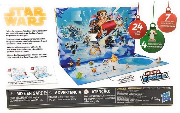 Календар Star Wars Micro Force Advent Calendar Календар Star Wars Micro Force Advent Calendar