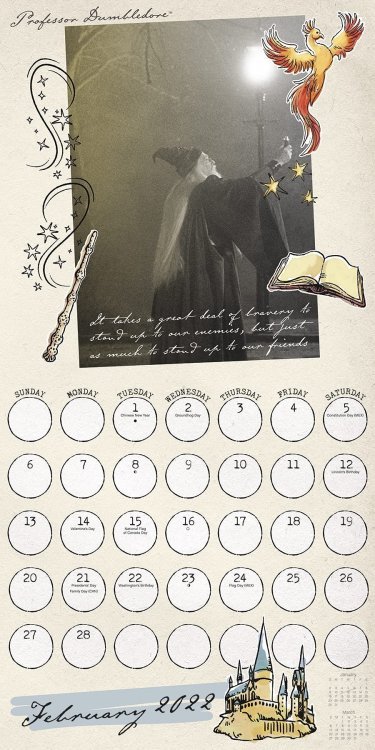 Каледарь Гарри Поттер 2022 Harry Potter Collectors Edition Calendar Каледарь Гарри Поттер 2022 Harry Potter Collectors Edition Calendar