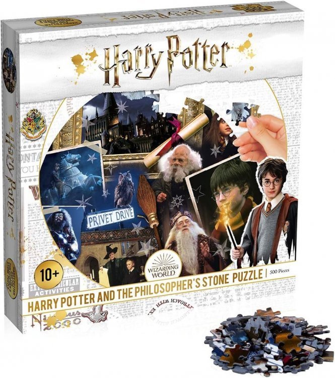 Пазл Гаррі Поттер Філософський камінь Harry Potter Philosophers Stone Puzzle (500 деталей) Пазл Гаррі Поттер Філософський камінь Harry Potter Philosophers Stone Puzzle (500 деталей)
