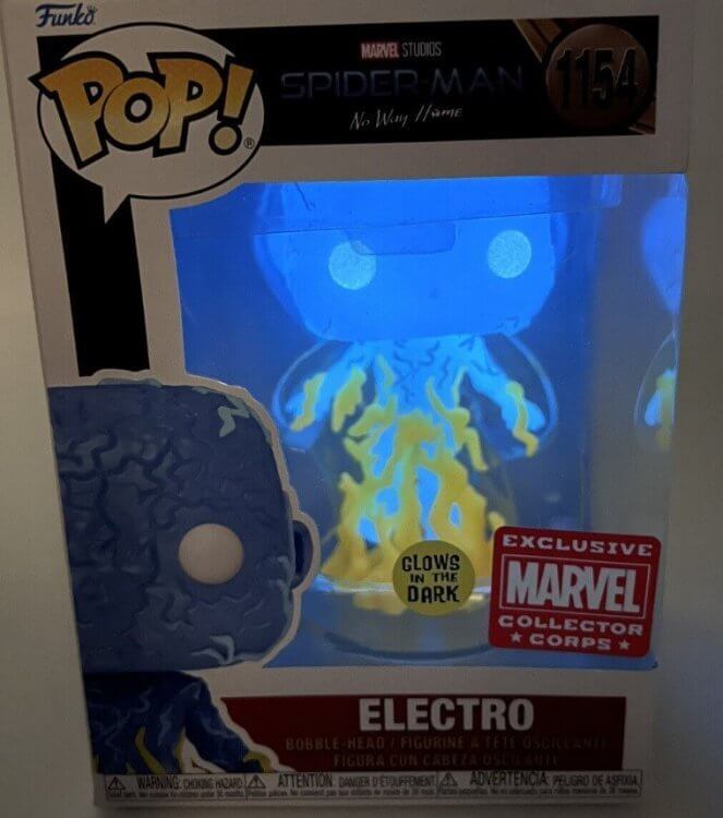 Фигурка Funko: Electro Фанко Электро (Marvel CC Exclusive) Glow in the Dark 1154 Фигурка Funko: Electro Фанко Электро (Marvel CC Exclusive) Glow in the Dark 1154