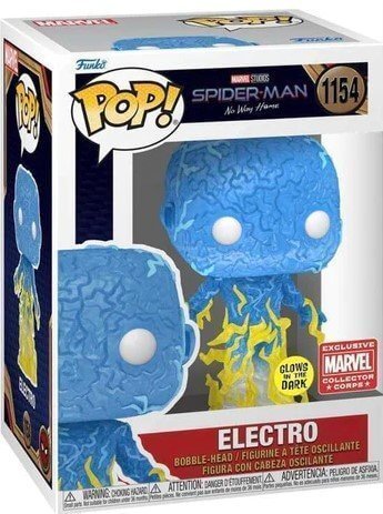 Фигурка Funko: Electro Фанко Электро (Marvel CC Exclusive) Glow in the Dark 1154 Фигурка Funko: Electro Фанко Электро (Marvel CC Exclusive) Glow in the Dark 1154