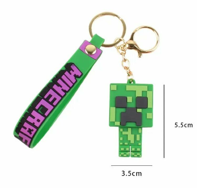 Брелок подвеска на рюкзак Minecraft Майнкрафт 3D Creeper Backpack Брелок подвеска на рюкзак Minecraft Майнкрафт 3D Creeper Backpack