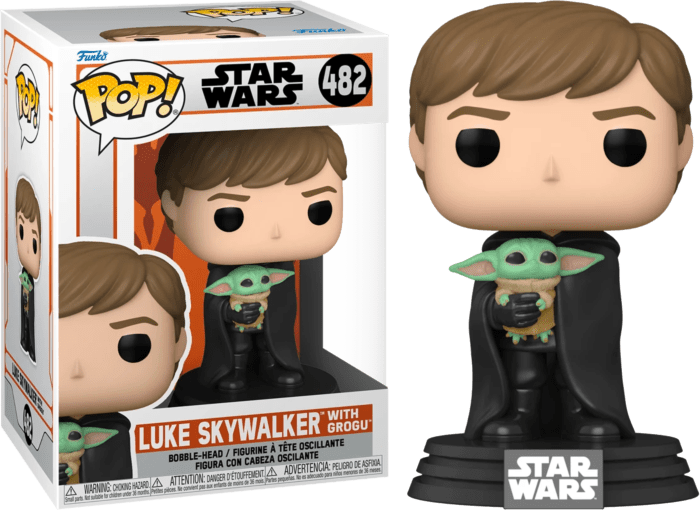 Фигурка Funko Star Wars Mandalorian Luke Skywalker with Grogu Фанко Мандалорец Люк Грогу 482 Фигурка Funko Star Wars Mandalorian Luke Skywalker with Grogu Фанко Мандалорец Люк Грогу 482